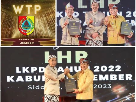 Jember Raih Opini WTP, Bupati Hendy: Ini Bukti Pemkab Mampu Selenggarakan APBD Sesuai Amanah Rakyat